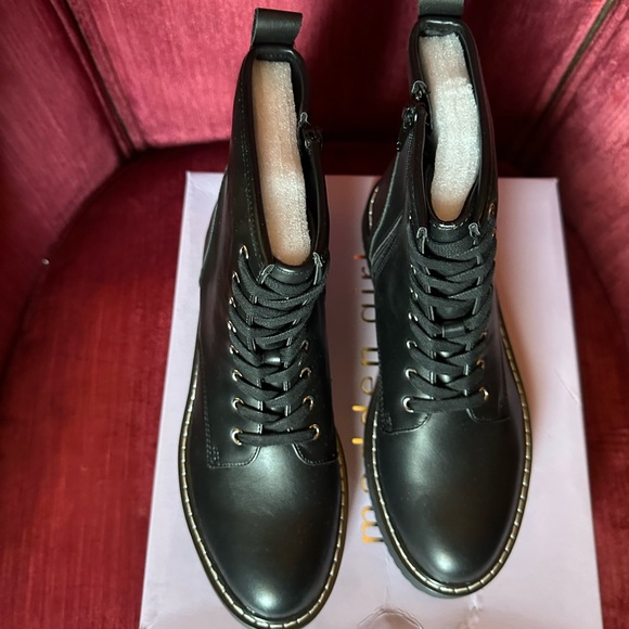Madden Girl Kurrt combat boots in black - Picture 5 of 6